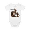 AS Colour - Organic Baby 'Mini-me' Onesie Romper Thumbnail