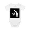 AS Colour - Organic Baby 'Mini-me' Onesie Romper Thumbnail