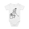 AS Colour - Organic Baby 'Mini-me' Onesie Romper Thumbnail