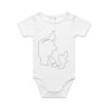 AS Colour - Organic Baby 'Mini-me' Onesie Romper Thumbnail