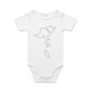 AS Colour - Organic Baby 'Mini-me' Onesie Romper Thumbnail