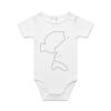 AS Colour - Organic Baby 'Mini-me' Onesie Romper Thumbnail