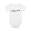 AS Colour - Organic Baby 'Mini-me' Onesie Romper Thumbnail