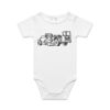 AS Colour - Organic Baby 'Mini-me' Onesie Romper Thumbnail