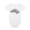 AS Colour - Organic Baby 'Mini-me' Onesie Romper Thumbnail