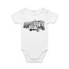 AS Colour - Organic Baby 'Mini-me' Onesie Romper Thumbnail