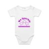 AS Colour - Organic Baby 'Mini-me' Onesie Romper Thumbnail